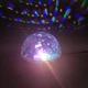 Светодиодный световой дискошар компактный портативный с блютуз подключением пультом музыкой 105х105 см (474375-Prob) Черный - изображение 4
