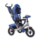 Трехколесный велосипед с родительской ручкой и пультом Best Trike от 18 месяцев Синий - изображение 5