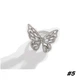 Кольцо бабочка "Unique Butterfly", белое серебро - изображение 1