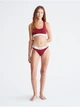 Бюстгальтер без кісточок бавовняний Calvin Klein Underwear 245946320 XS Червоний (1159778120) - зображення 4