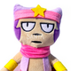 Мягкая игрушка Kinder Toys Brawl Stars «Бравл старс» Сенди, мех искусственный, 28 см (00215-04) - изображение 3