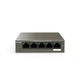 Коммутатор TENDA TEF1105P-4-63W 4xFE PoE, 1xFE Uplink (TEF1105P-4-63W) - зображення 1