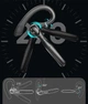 Беспроводная Bluetooth гарнитура i33 с активным шумуоподавлением и зарядным кейсом - изображение 11