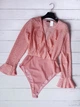 Боди-блуза&nbsp;в горошек Boohoo Розовый (10272 M/44) - изображение 8
