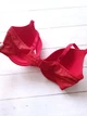 Бюстгальтер Victoria`s Secret красный с гипюром сзади А-127 36DD/80E - изображение 5