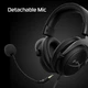 Наушники накладные HyperX Cloud II (KHX-HSCP-GM / 4P5L9AA) Черный с микрофоном + пульт ДУ - изображение 6