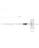 Швабра Deerma Water Spray Mop White (TB500) - зображення 5