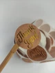 Наклейки для подарков Thank you 38 мм крафт 10 штук - изображение 4
