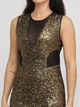 Платье ASOS AD220719-7 L (66219L) Золотистый - изображение 3