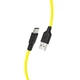 Кабель Hoco Plus Silicone Charging Data Cable For Type-C (L=1M) (X21) Black&Yellow - зображення 2