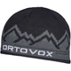 Шапка Ortovox Peak Beanie Чорний-Сірий - изображение 1