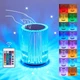 Лампа настільна акумуляторна з пультом та сенсорним вимикачем Solar LED RGB Diamond-115 прозора - зображення 1