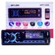 Автомагнитола в машину с LED подсветкой и пультом 1DIN+BT MP3 3885 ISO - изображение 1