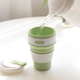 Склянка складна 350 мл, Silicon Magic Cup, Зелена - изображение 4