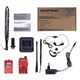 Рация Baofeng UV-5R red, ремешок Mirkit, гарнитура - изображение 5