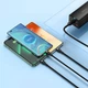 Kabel Baseus Flash Series 2 One-for-three Fast Charging Data Cable USB to M+L+C 100 W 1.2 m Black (CASS030001) - obraz 8