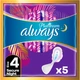 Гігієнічні прокладки Always Platinum Secure Night (Розмір 4) 5 шт. (8001841449821) - зображення 1