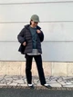 Пуховик зимний короткий женский Uniqlo 573883385 S Синий (1159773939) - изображение 2