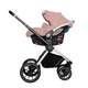 Коляска универсальная Carrello Optima CRL-6504 (3in1) Hot Pink в льне - изображение 8