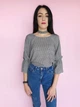 Блуза&nbsp;свободная в клеточку Boohoo Серая (10395 XS/40) - изображение 7