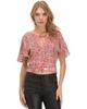 Топ в ромашки ZARA Червоний (9979 S/26) - зображення 1