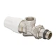 Комплект для подключения радиатора Koer SET-13 - 1/2"x1/2" (осевой) с термоголовкой ВН (KR3176) - изображение 5