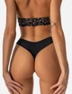Комплект женского белья (бюстгальтер + трусики-танга) Dream Academy Olivia Raceback 1614 70B/S Черный (2000014071018) - изображение 3