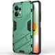 Защитный чехол с подставкой Deexe Bibercas для Xiaomi Redmi Note 12 - Green - изображение 2