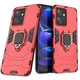 Чехол с подставкой Deexe Hybrid Case для Xiaomi Redmi Note 12 - Red - изображение 1