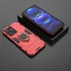Чехол с подставкой Deexe Hybrid Case для Xiaomi Redmi Note 12 - Red - изображение 4