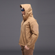 Тактическая куртка Pave Hawk PLY-6 Sand Khaki 2XL мужская холодостойкая на флисе с капюшоном для спецслужб (SK-10115-43291) - изображение 3