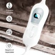 Електрична ковдра RETTER Heater Blanket з обігрівом 160 х 120 см - зображення 5