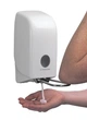 Дозатор для мыла с локтевым приводом Kimberly-Clark 6955 Aquarius™ - Картридж / Белый /1л - изображение 9