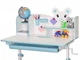 Комплект Evo-Kids (стол + стульчик + полка) BD-29 Panda XL столешница белая / цвет пластика розовый BD-29 PN - изображение 9