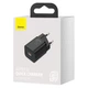 Сетевое зарядное устройство Baseus 25W 1Type-C Super Si Quick Charger QC3.0+PD3.0 3A Black (CCSP020101) - изображение 14