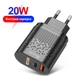 Сетевое зарядное устройство USLION 20W PD QC 3.0 - изображение 2