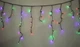 Гірлянда Бахрома на 100 Led (чорний кабель) Кольорова (3м) - зображення 3