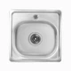Мойка Кухонная Platinum 3838 0,6/160 Мм Satin - изображение 1