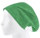 Медицинская шапочка женская HeadwearUniverse универсальная принт Горохи на зелёном - изображение 3