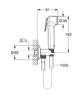 Гігієнічний душ хром Grohe Tempesta-F 26358000 - зображення 2