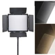 LED - осветитель, видеосвет Triopo TTV-480Bi 3200-6500K с регулировкой и сетевым адаптером - зображення 5