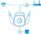 Уличная Wi-Fi камера видеонаблюдения TP-Link Tapo C310 ночное видение/3Мп - изображение 3