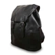 Мужской кожаный рюкзак с клапаном Ashwood Leather Harvey Black - изображение 4