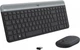 Комплект (клавіатура, мишка) бездротовий Logitech MK470 Graphite (920-009204) - изображение 2