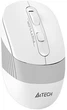 Мишка A4Tech FB10CS Wireless/Bluetooth Grayish White (FB10CS Grayish White) - изображение 5