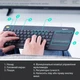 Клавіатура бездротова Logitech K400 Plus Black (920-007145) - изображение 6