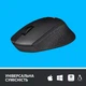 Миша бездротова Logitech M330 Silent Plus Black (910-004909) - зображення 4
