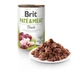 Консервированный корм для собак с курицей и уткой Brit Pate & Meat Duck 400 г - изображение 2