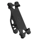 Велотримач для телефону на кермо Baseus Miracle Bicycle Vehicle Mounts (4-6", силікон алюміній). Black - зображення 1