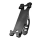 Велотримач для телефону на кермо Baseus Miracle Bicycle Vehicle Mounts (4-6", силікон алюміній). Black - зображення 4